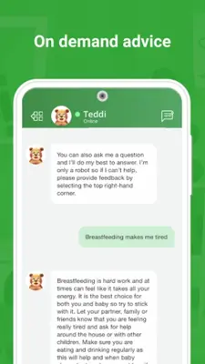 Ask Teddi android App screenshot 1